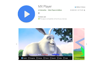 भारताच्या टाइम्स इंटरनेटने व्हिडिओ प्लेयर अॅप MX Player विकत घेतलं !