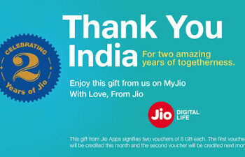 रिलायन्स जिओकडून सर्वांना फ्री डेटाची भेट!