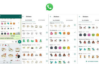 व्हॉट्सअॅपवर आता पाठवा स्टिकर्स! : स्टिकर्ससाठी वेगळं स्टोअरसुद्धा उपलब्ध!