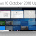 विंडोज १० ऑक्टोबर अपडेट सादर : Windows 10 October Update आता उपलब्ध !