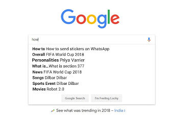 गूगल इयर इन सर्च :  जगभरात लोकांनी २०१८ मध्ये गूगलवर ‘काय’ शोधलं?