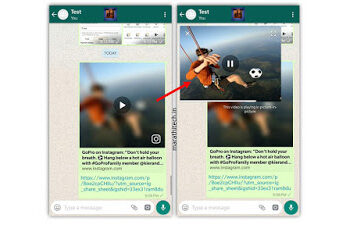 आता व्हॉट्सअॅपमध्येच पहा युट्युब, फेसबुक व्हिडिओज! : PIP मोड सर्वांना उपलब्ध!