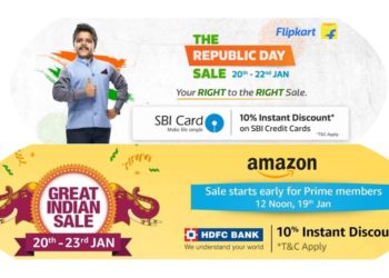 अॅमेझॉन आणि फ्लिपकार्टवर ऑफर्स…!