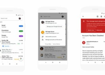 जीमेल अॅपमध्ये मटेरियल डिझाईननुसार बदल!