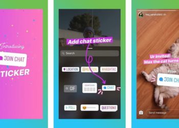 Instagram Stories Sticker Group Chat