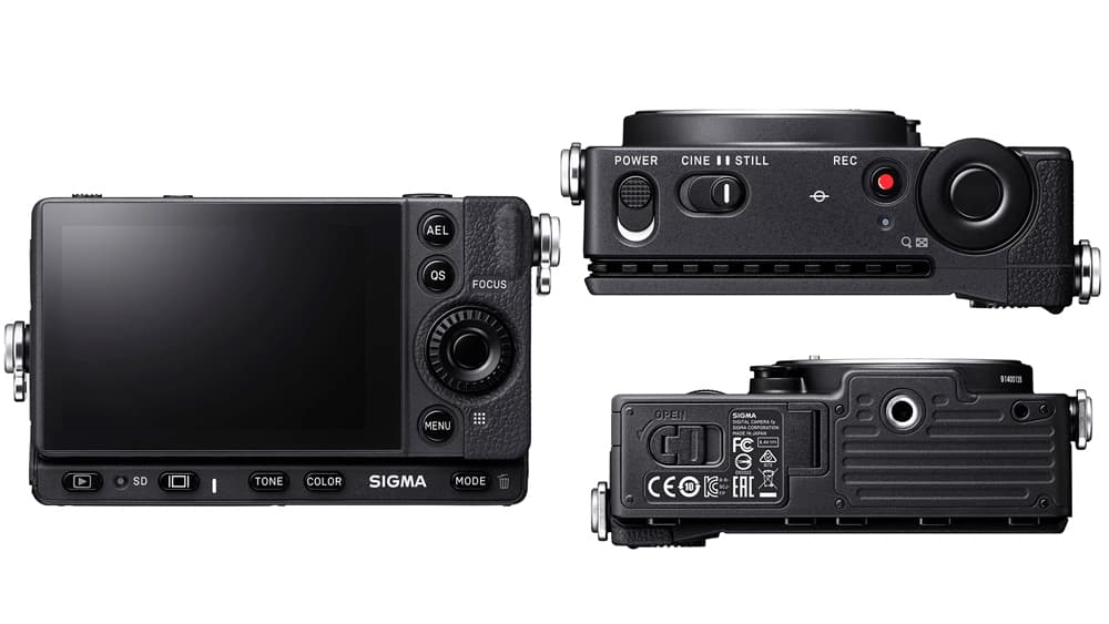 Sigma fp mirrorless camera