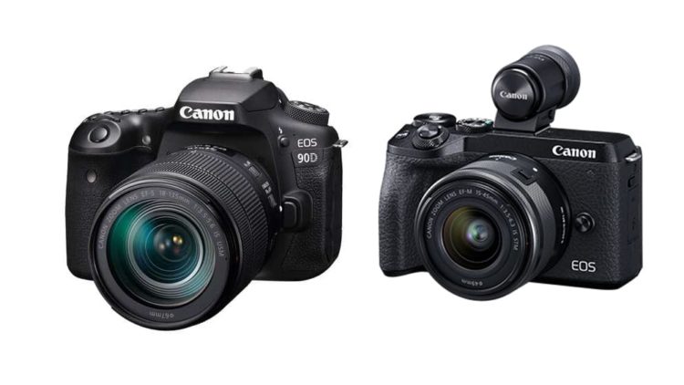 Canon 90D and EOS M6 II