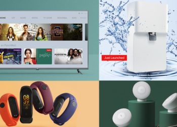 शायोमी Mi टीव्ही, वॉटर प्युरीफायर, Mi Band 4, स्मार्ट लॅंप भारतात सादर!