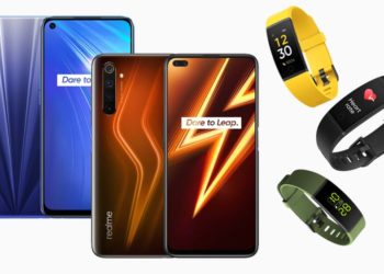 realme 6, 6 Pro स्मार्टफोन्स व फिटनेस बॅंड सादर!