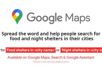 Google Maps Food Night Shelters