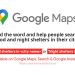 Google Maps Food Night Shelters