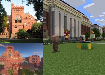Minecraft Student Recreated School
