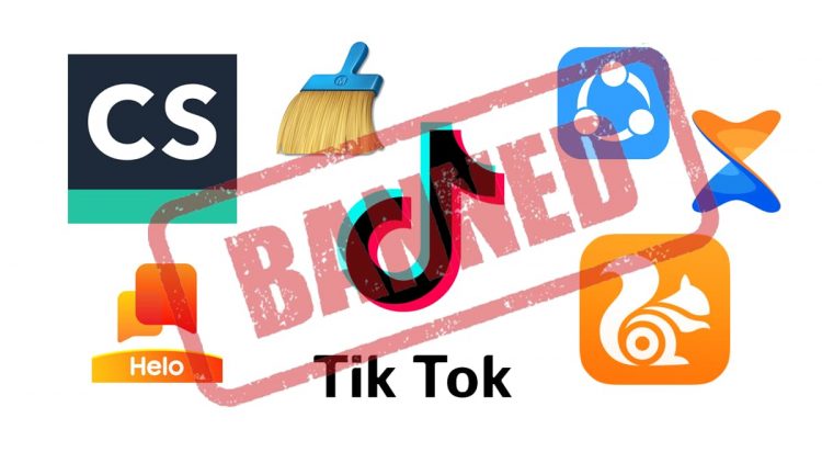 Banned Chinese Apps