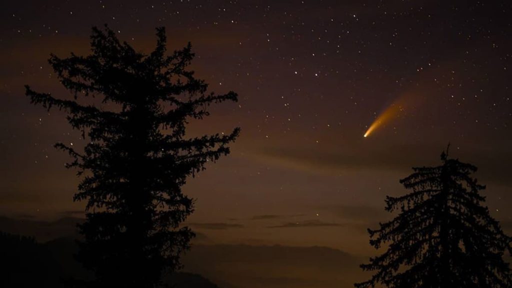 Neowise comet in India