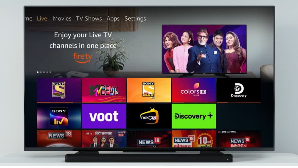 Amazon Fire TV Live TV