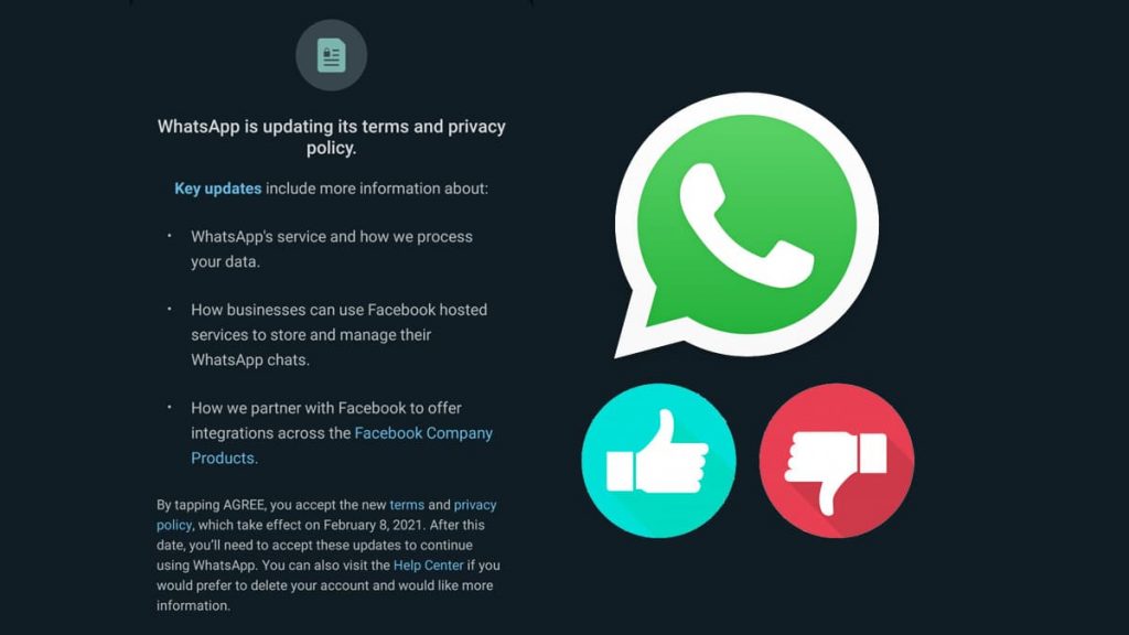 WhatsApp Privacy Policy Update