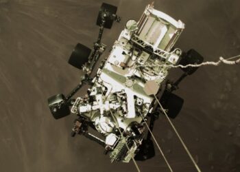 NASA Rover On Mars