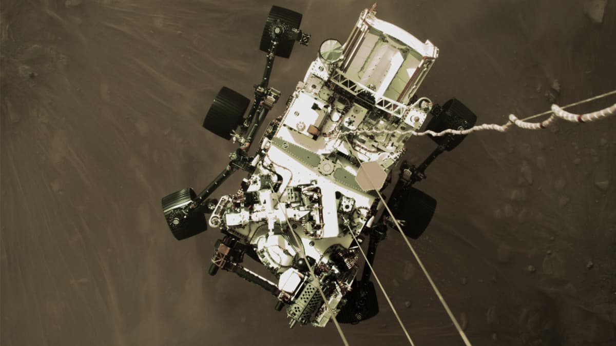 NASA Rover On Mars