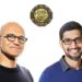 Satya Nadella Sundar Pichai