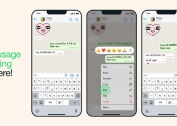 WhatsApp Edit Message