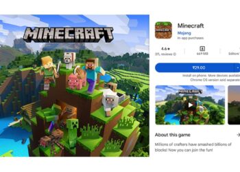 Minecraft या गेमची फोनवरील आवृत्ती आता फक्त २९ रुपयांत!