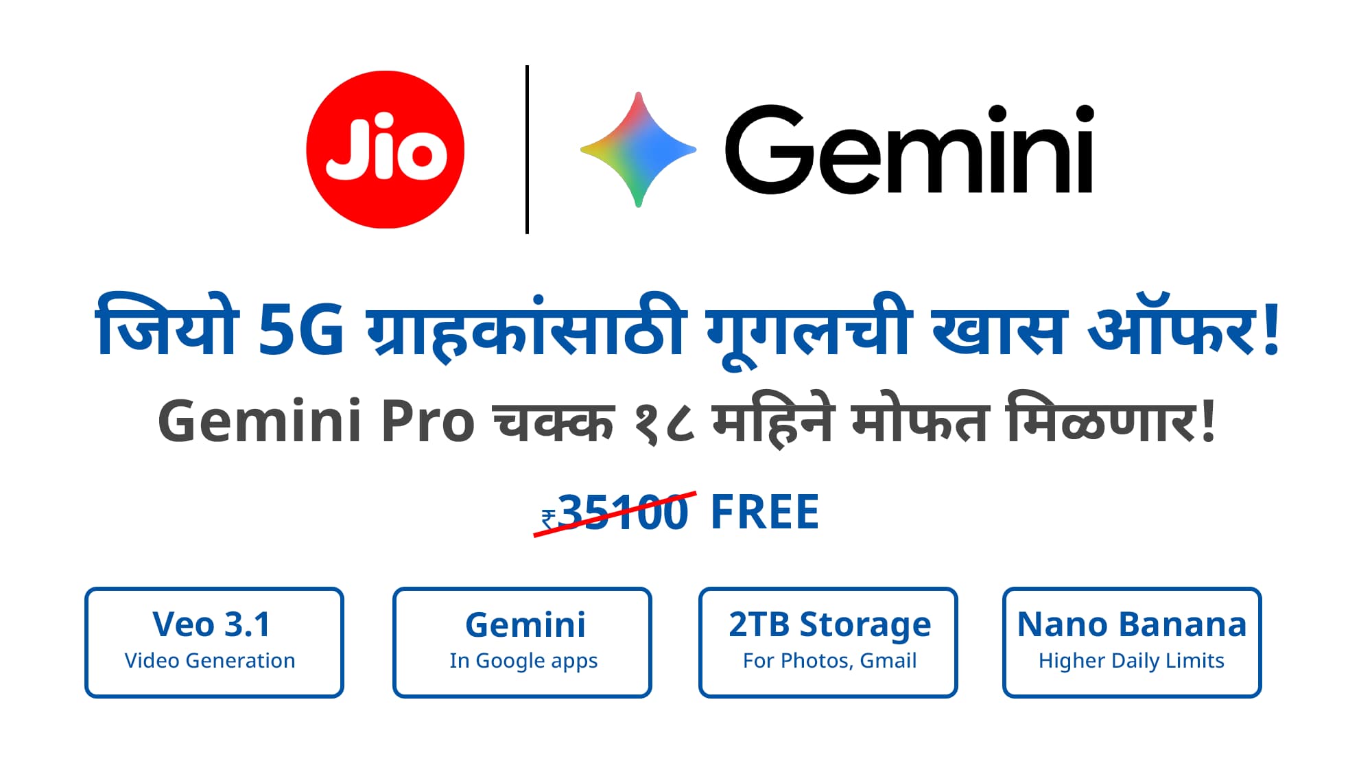 Jio Google Gemini Offer